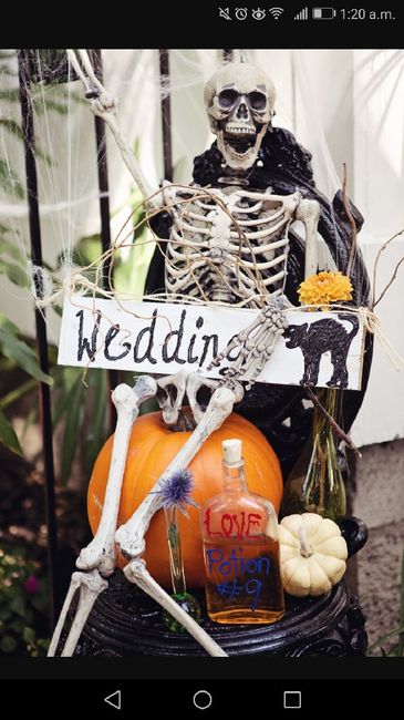Bodas temáticas: halloween - 2