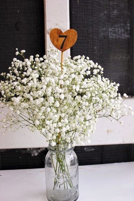 Frascos decorados y flores secas 3