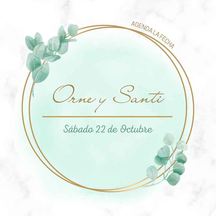 Nuestro Save The Date! - 1
