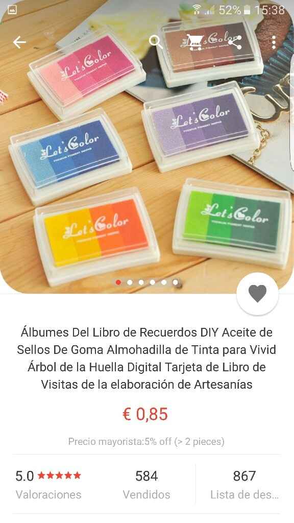 Almohadonsillos p/ sellos "let's color" - 1