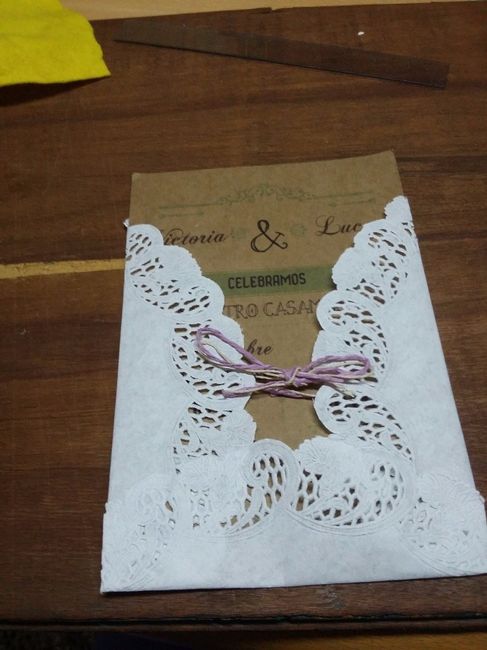Modelo de tarjeta terminado
