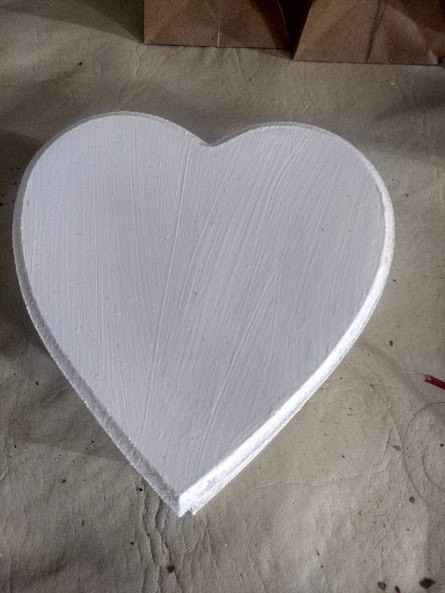 Cajita de Corazón pintada