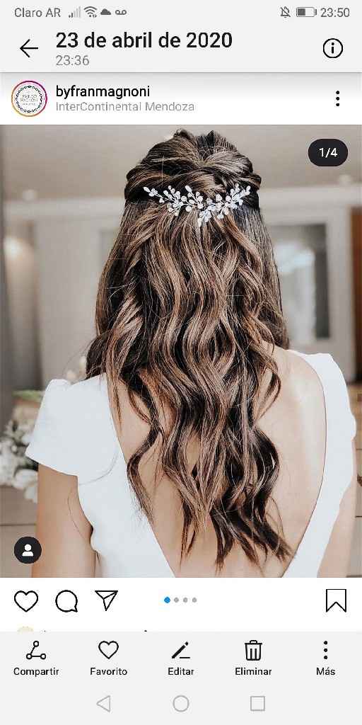 Ideas de peinados de novia al natural 👰 - 2