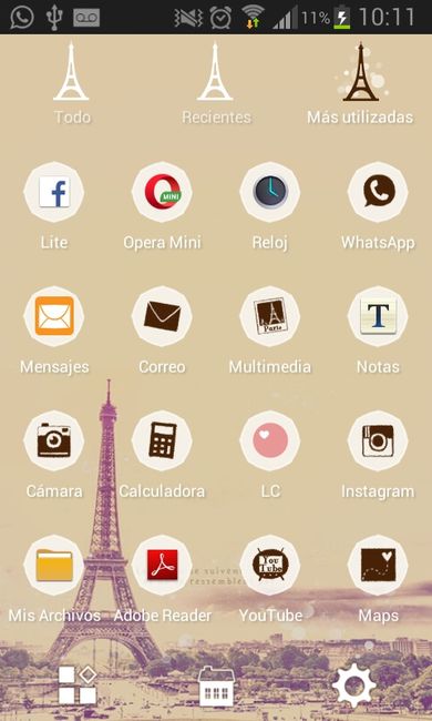 Mis app mas usadas jajaja