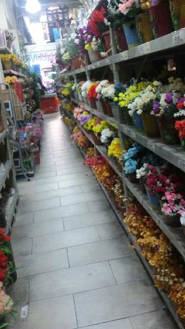 Ayuda ! flores artificiales de tela ? 1