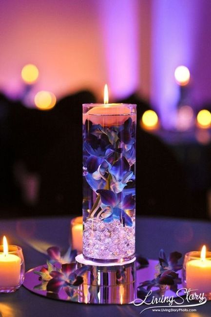Centros de Mesa VIOLETA 2