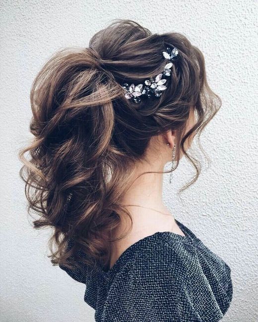 10 colas de caballo que querrás lucir el día de tu boda 13