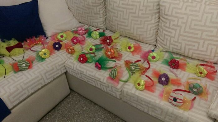 Mis vinchas de flores diy - 2