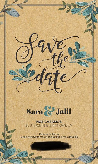 Save the date 1