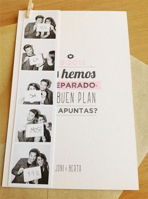 Tarjetas de invitación - 2
