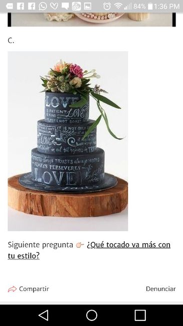 Mi torta será de  _________ 1