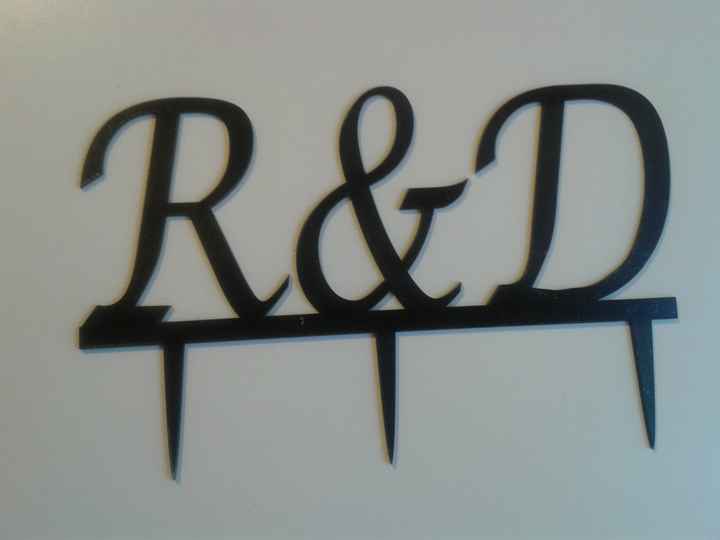 Mi cake topper : ) - 1