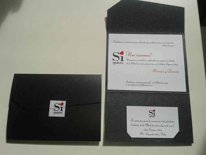 Nuestras invitaciones! - 1