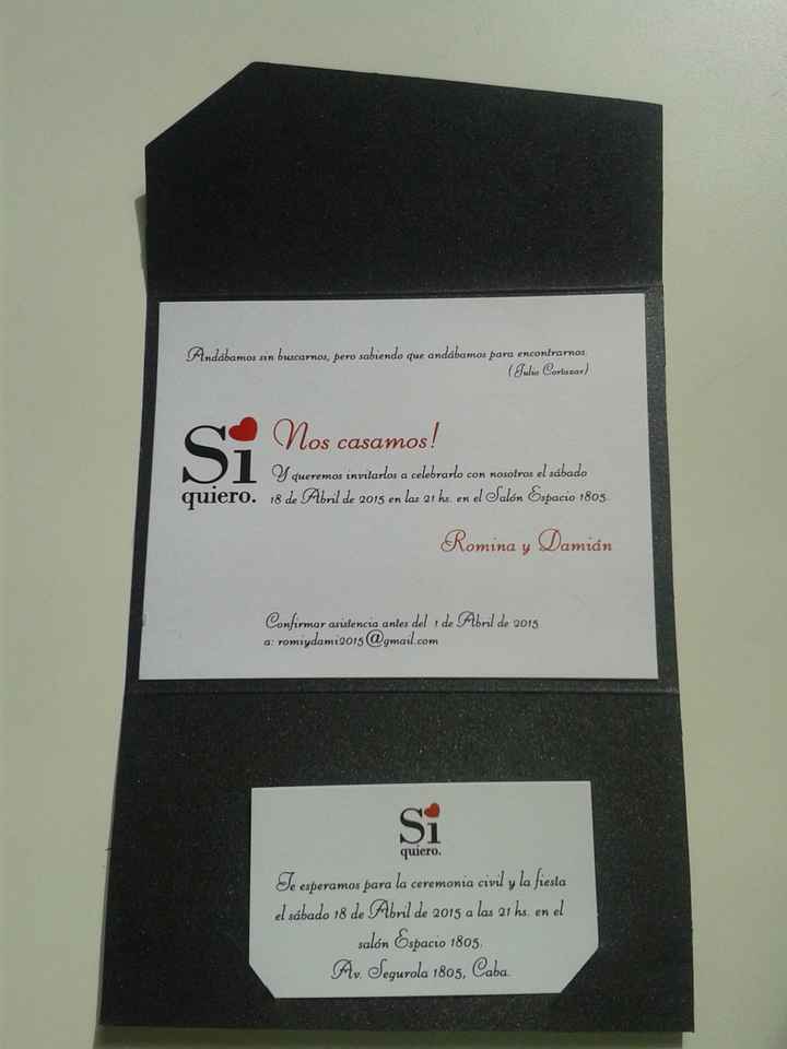 Nuestras invitaciones! - 2