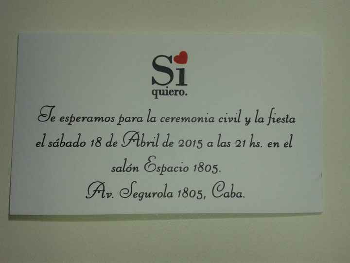Nuestras invitaciones! - 5