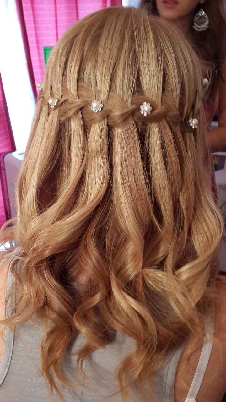 Mi prueba de peinado y maquillaje : ) - 3