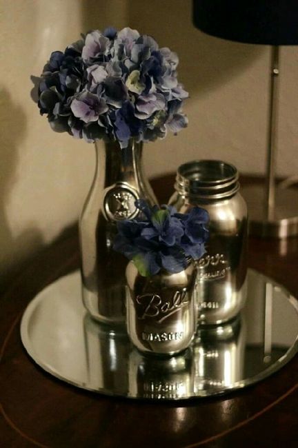 Ideas con botellas : centros de mesa - 2