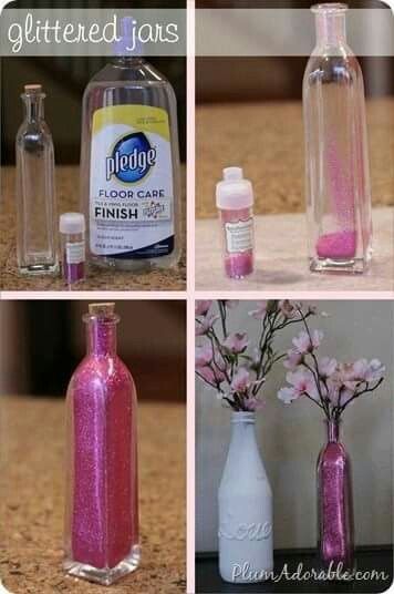 Ideas con botellas : centros de mesa - 3