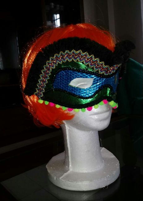 ¡Máscaras venecianos para el Carioca! 3