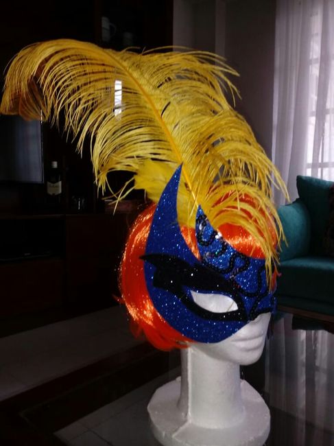 ¡Máscaras venecianos para el Carioca! 7