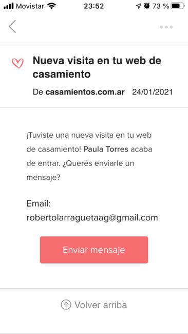 Visita raras a la web 1