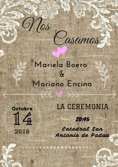 nuestras invitaciones!!!