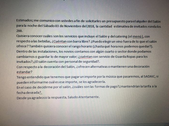 Preguntas importantes - 1