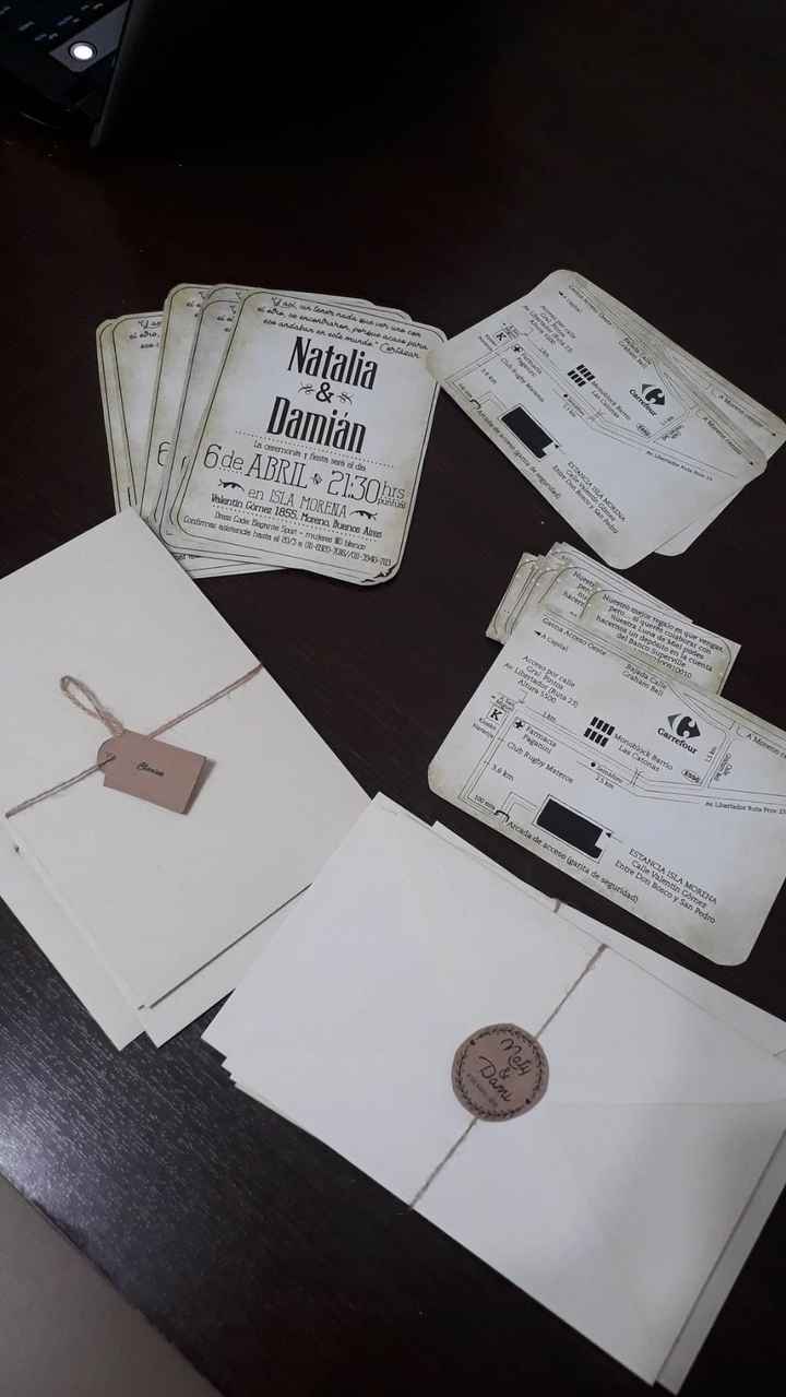 Me ayudan con las invitaciones? - 1