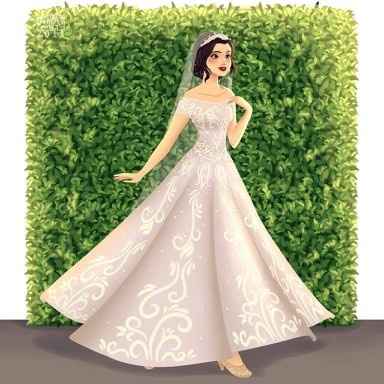 Princesas Disney de Novia - 8