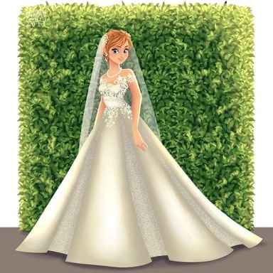 Princesas Disney de Novia - 13