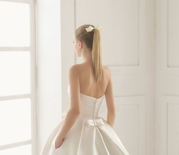 10 colas de caballo que querrás lucir el día de tu boda 3