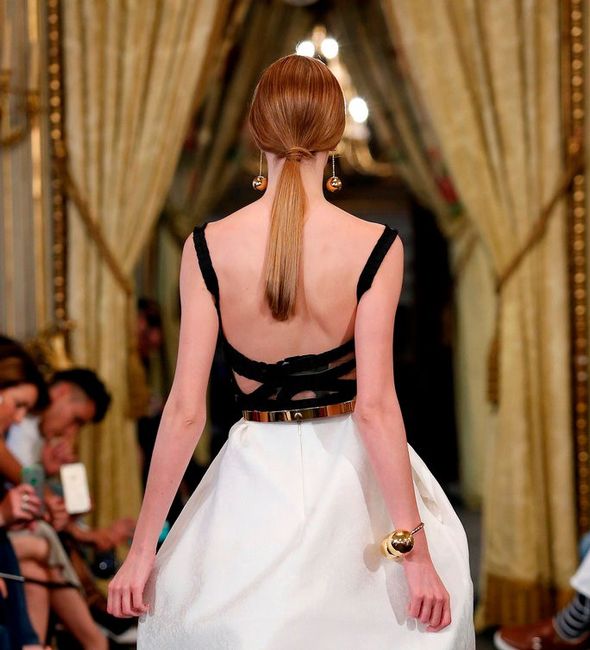 10 colas de caballo que querrás lucir el día de tu boda 5