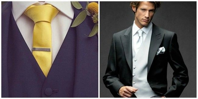 ¿corbata, Moño o Plastrón para el Novio? 4
