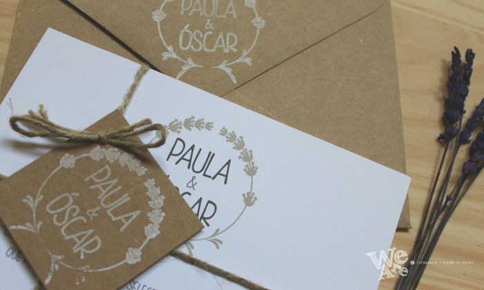 Bodas 2019: Tarjetas/invitaciones 5