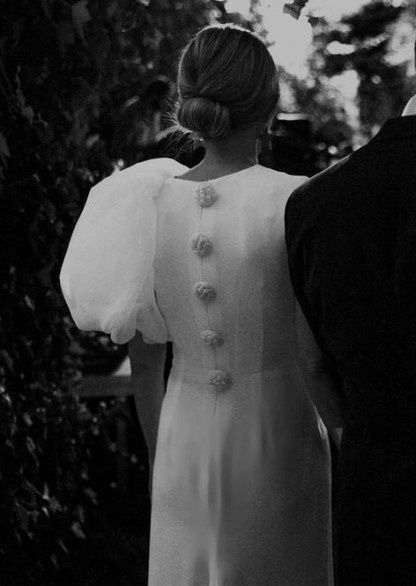 Vestidos de novia con mangas farol 9