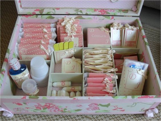 Kit del baño color rosa 3