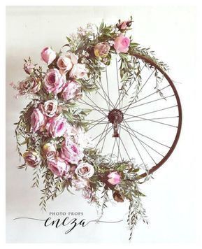Ideas para decorar tu boda con ruedas de bicicleta 5