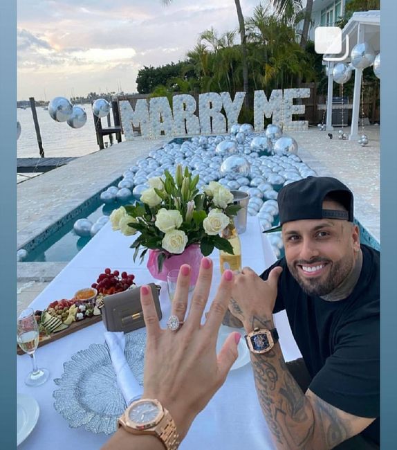 Nicky Jam le propuso casamiento a su novia en San Valentín 4