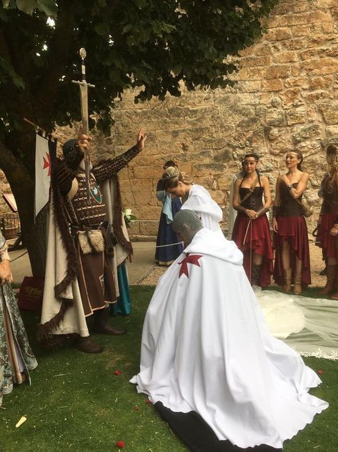 Boda medieval de Eduardo Rivara y Sheila González 13