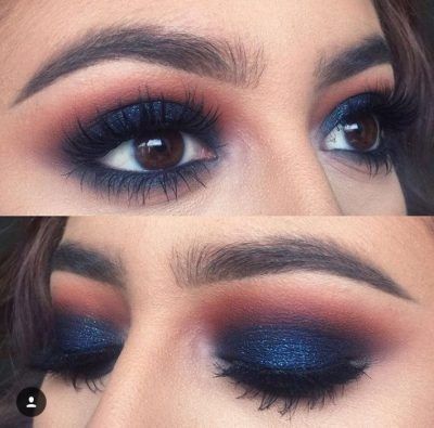 y si tu "algo azul" fuera el make up? 2