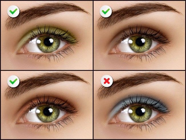 ¿Qué tonos de sombras favorecen a cada color de ojos? 3