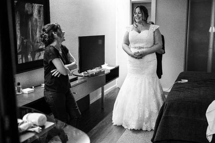 La novia en blanco y negro (no pude subir en color)