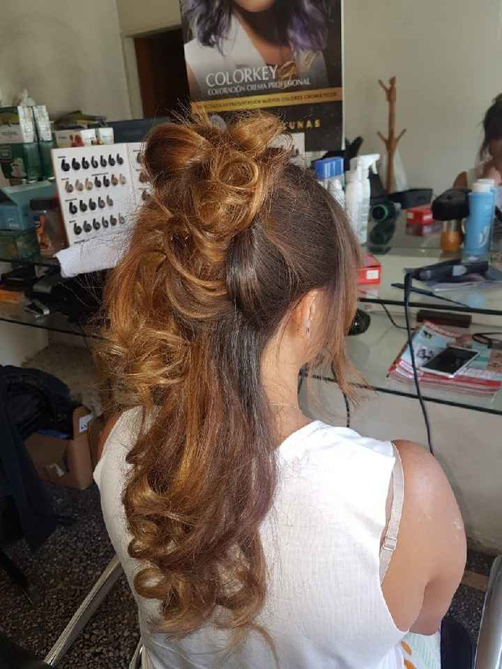 Mis pruebas de peinados.. - 2