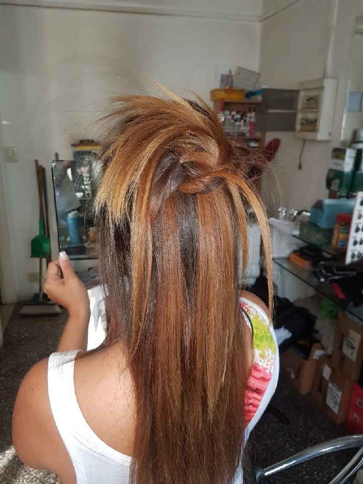 Mis pruebas de peinados.. - 3