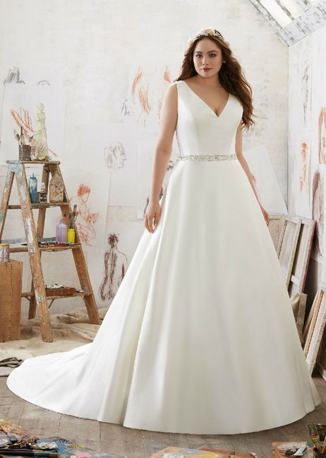 Vestidos para novias minimalistas 👰 8