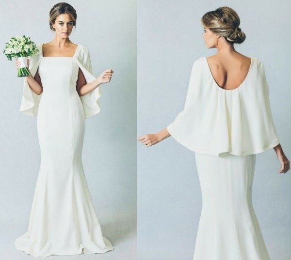 Vestidos para novias minimalistas 👰 11