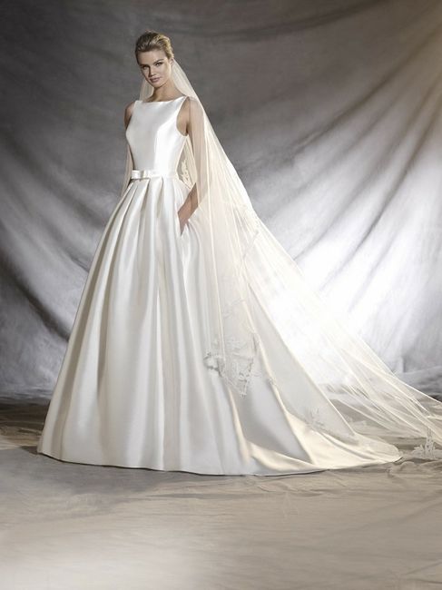 Vestidos para novias minimalistas 👰 21