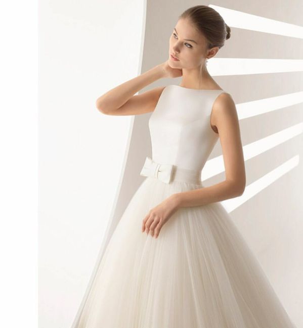 Vestidos para novias minimalistas 👰 32