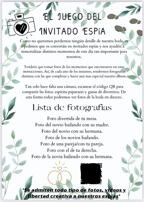 El invitado espía: el juego para capturar en imágenes todo el casamiento - 5