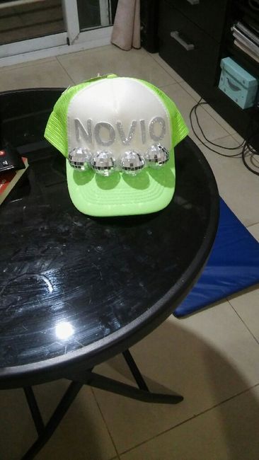 Cotillón novio diy 2